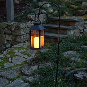 LumaBase Solar Lantern & LED Candle